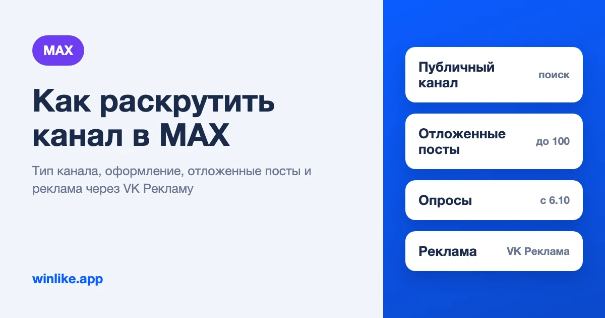 Как раскрутить канал в MAX: от настройки до первых тысяч подписчиков