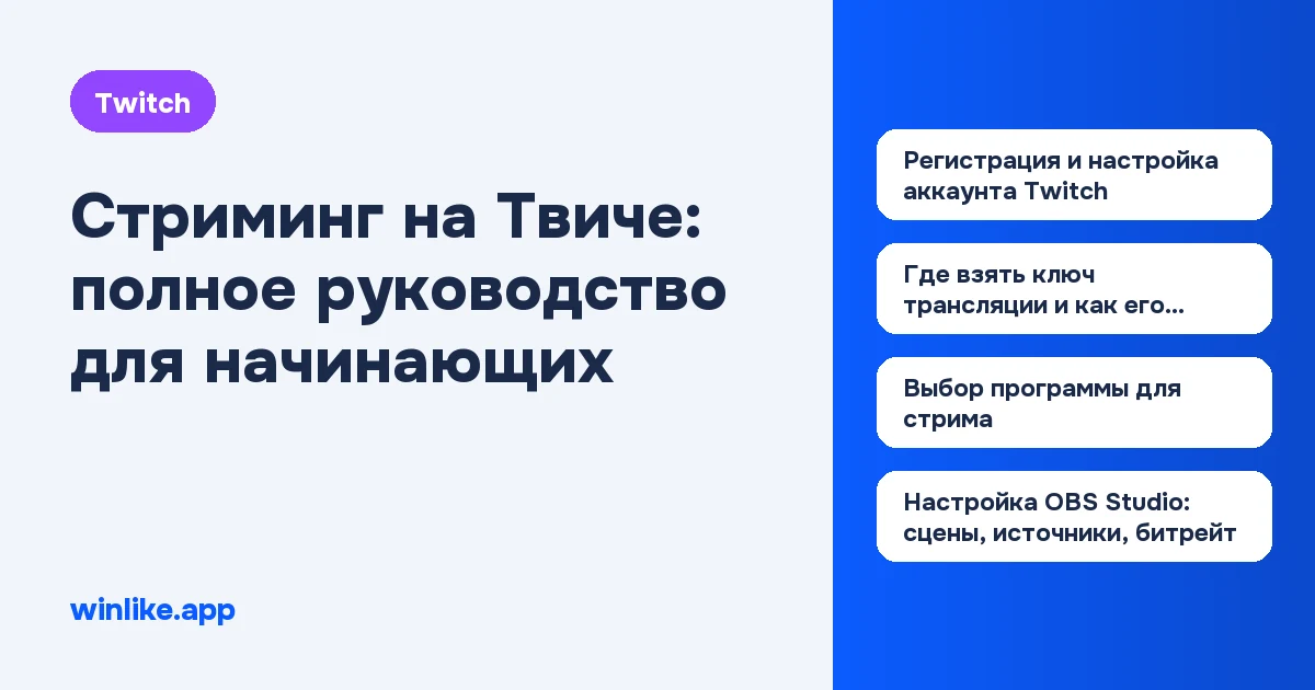 Стриминг на Твиче: полное руководство для начинающих